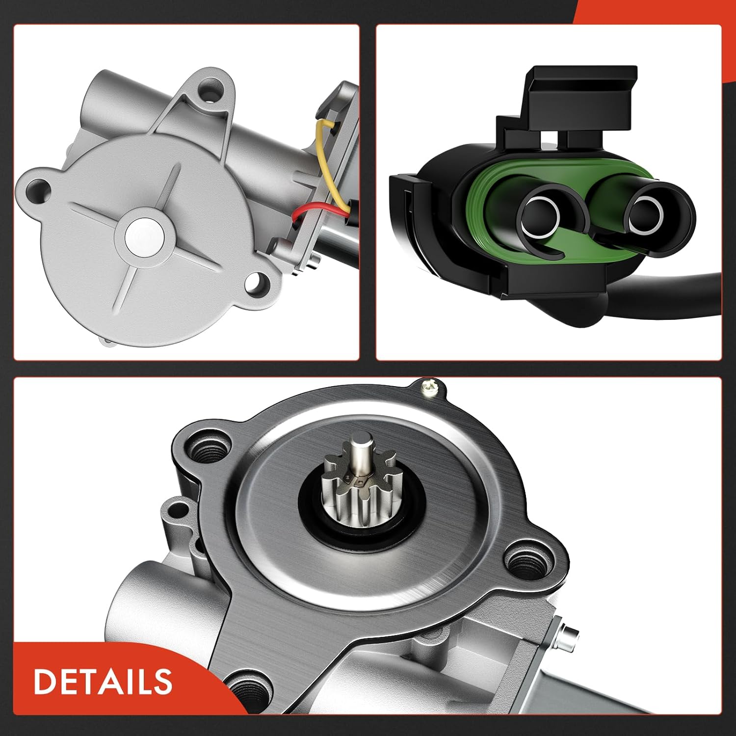 PHILTOP 300-1457 RV Step Motor Replacement for Lippert Kwikee 25 Series 369506