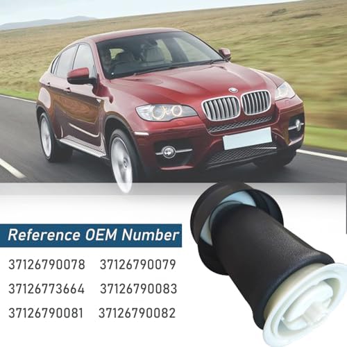 Premium Rear Air Suspension Bag Pair 37126790078 for BMW X5 X6 E70 E71 E72