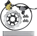 R1 Concepts Rear eLine Plain Brake Rotors & Ceramic Pads RBC.45073.02 for 2006-2015 Honda Civic Si
