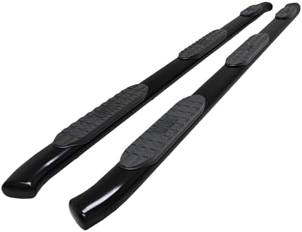 Westin Pro Traxx 5" Black Oval Nerf Step Bars 21-53725 for 2019-2024 Silverado & Sierra 1500 Crew Cab