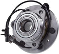 Premium Front Wheel Hub and Bearing Assembly Pair 515096 for 2007-2014 Chevy Silverado 1500