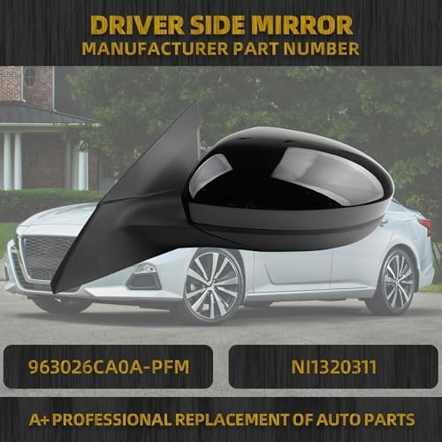 Garage-Pro Driver Side Power Mirror NI1320311 for 2019-2021 Nissan Altima