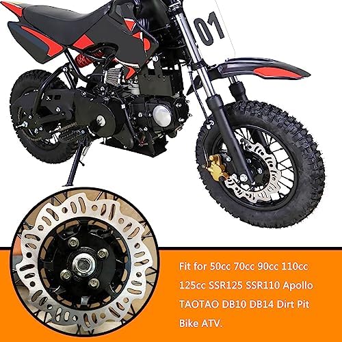 R1 Concepts Rear eLine Plain Brake Rotors & Ceramic Pads RBC.45073.02 for 2006-2015 Honda Civic Si