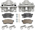 Midwest Motors Front Right Passenger Brake Caliper with Bracket 45018-TR3-A00 for 2012-2015 Honda Civic 1.8L HF LX