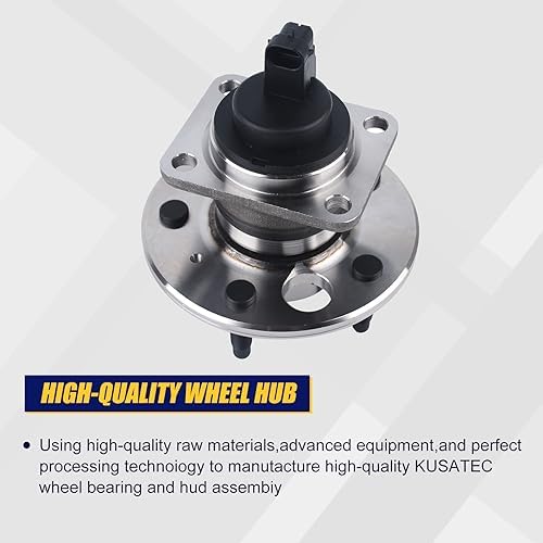 Midwest Motors Rear Wheel Bearing Hub Assembly 512003 for 97-05 Buick Cadillac Chevy Oldsmobile Pontiac