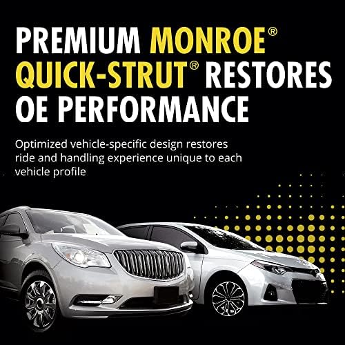 Monroe Quick-Strut Assembly 171123L for 2004-2008 Mazda RX-8 Front Left