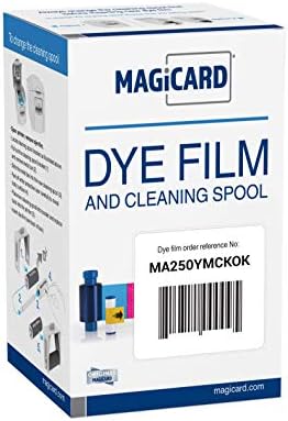 Magicard MA250YMCKOK YMCKOK Color Ribbon & Card Bundle for Enduro 3E & Rio Pro
