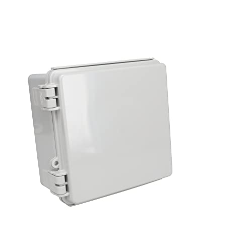 Bud Industries NBB-15245 NEMA 4X Plastic Enclosure 13x13 for Universal Automotive & RV Electrical