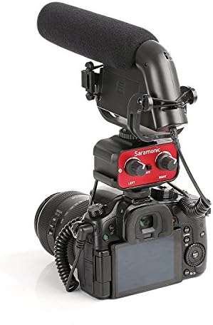 Saramonic 2-Channel Camera Audio Mixer SR-AX100 for DSLR & Mirrorless Cameras