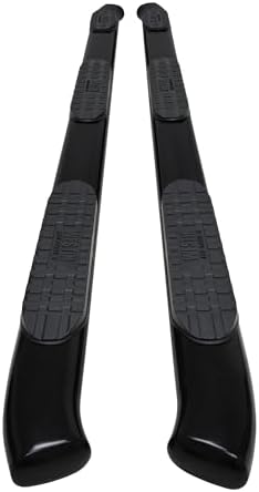 Westin Pro Traxx 5" Black Oval Nerf Step Bars 21-53725 for 2019-2024 Silverado & Sierra 1500 Crew Cab