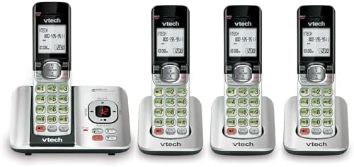 VTech ErisStation VCS704 Conference Phone with Four Wireless Mics