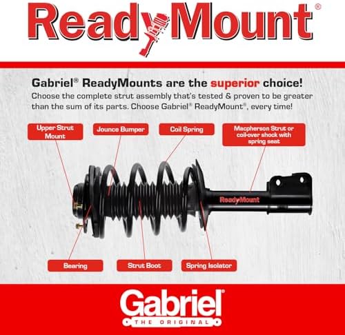 Gabriel Ultra ReadyMount Strut & Spring Assembly G57048 for 05-10 Cobalt & 06-11 HHR